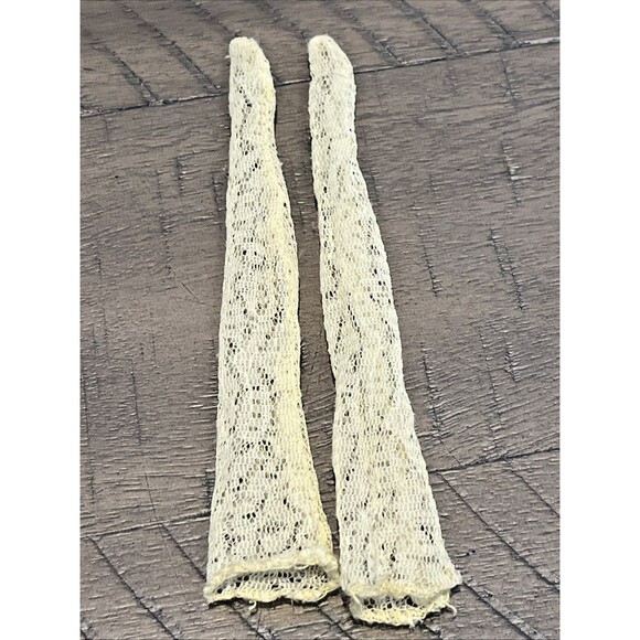 Vintage Barbie Sears Exclusive The Yellow Go 1816 Coat hat shoes Hose Stockings - Picture 6 of 9